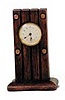 Ansonia Clock Co. novelty. A block of wood on a base.