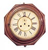 Ansonia Clock Co., "Lever Gallery", ca 1904. 8 inch paper dial, original and pretty good.