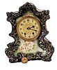 Waterbury Clock Co. porcelain clock, "Parlor No. 94", ca 1900.