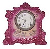 Ansonia Clock Co., porcelain clock, "Warden", ca 1901.