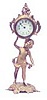 New Haven novelty clock, similar to "Ardennes" No.