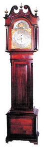 Winterhalter &amp; Hoffmeyer Hall Clock. — Antique Clocks Price Guide