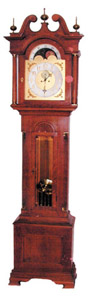 Waterbury Clock Co., "Hall Clock No. 19", ca 1893. — Antique Clocks Price Guide