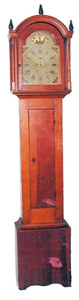 Seth Thomas, "Plymouth" on the dial of this ca 1813-1823 tall clock. — Antique Clocks Price Guide