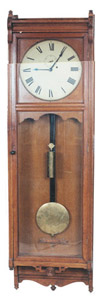 Seth Thomas Regulator No.17, ca 1884. — Antique Clocks Price Guide