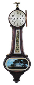 New Haven Clock Co. banjo, "Wilson", ca 1920. — Antique Clocks Price Guide