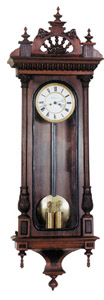 Remember, 2 weight Vienna regulator. — Antique Clocks Price Guide