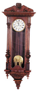 Gustav Becker 2 weight Vienna regulator, ca 1885-1890. — Antique Clocks Price Guide