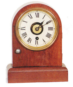 Seth Thomas miniature 9 1/2 inch cottage clock, ca 1863. — Antique Clocks Price Guide