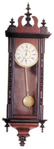 New Haven wall clock, "Faustina", or "Regulator No.26", ca 1886. — Antique Clocks Price Guide