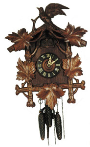 German cuckoo-quail clock, — Antique Clocks Price Guide