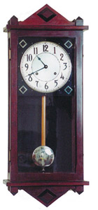 Seth Thomas wall regulator, Movement No.50, large signed, double wind, 15 day, time only. — Antique Clocks Price Guide