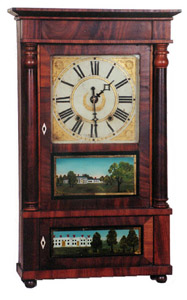 Atkin's column clock — Antique Clocks Price Guide