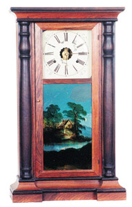 Joseph Ives column clock — Antique Clocks Price Guide