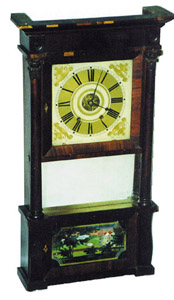 E. C. Brewster &amp; Co. column and cornice — Antique Clocks Price Guide