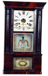 Chauncey Jerome column and cornice — Antique Clocks Price Guide