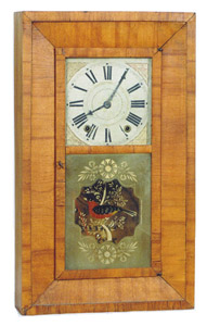 Ephraim Downs 30 hour ogee — Antique Clocks Price Guide