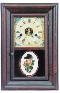 Seth Thomas "Round Band", ca 1863. — Antique Clocks Price Guide