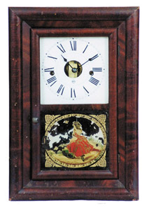 Seth Thomas "Round Band", ca 1863. — Antique Clocks Price Guide