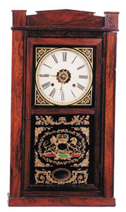 Wm. L. Gilbert &amp; Co. column clock — Antique Clocks Price Guide