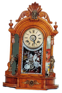Ansonia Clock Co., "Triumph", ca 1880, — Antique Clocks Price Guide