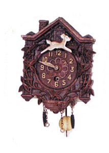 Lux Clock Co. "Rudolph the Reindeer". — Antique Clocks Price Guide