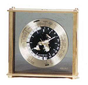 Seiko World Time clock, — Antique Clocks Price Guide