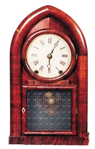 Brewster &amp; Ingrahams beehive gothic shelf clock — Antique Clocks Price Guide