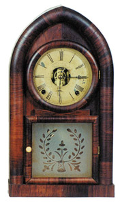 J.C. Brown beehive gothic, ca 1848. — Antique Clocks Price Guide
