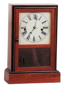 U.S.A. &amp; B. Co. shelf clock, ca 1865. — Antique Clocks Price Guide