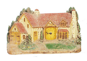 The Deluxe Clock Co. "Homestead", ca 1929. — Antique Clocks Price Guide