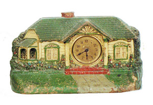 The Deluxe Clock Co. "Bungalow", ca 1929. — Antique Clocks Price Guide