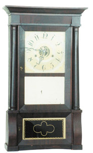 "Williams, Orton, Preston's &amp; Co. Farmington, Conn", modified triple decker, ca 1835. — Antique Clocks Price Guide