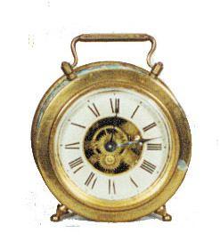 Jerome &amp; Co., alarm clock style - time only. — Antique Clocks Price Guide