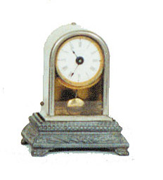"The Parker &amp; Whipple Co., Meridan, Conn" desk clock — Antique Clocks Price Guide