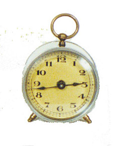 Ansonia Clock Co. novelty clock, "Bee", ca 1908. — Antique Clocks Price Guide
