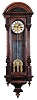 Gustav Becker 3 weight Vienna regulator.