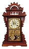 Seth Thomas shelf clock, "Eclipse" or Balltop, ca 1900.