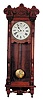 New Haven Clock Co. hanging clock, "Elfrida", ca 1900.