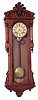 Ansonia Clock Co. hanging clock, "Bagdad", ca 1904.