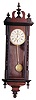New Haven wall clock, "Faustina", or "Regulator No.26", ca 1886.