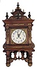 Lenzkirch balcony clock, ca 1890.