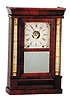 Amercan column clock, "Chauncey Jerome, New Haven, CT", ca 1850.