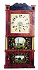 C. & L.C. Ives column and splat clock, ca 1830-1831.