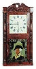 Henry Terry column and splat clock, Ca 1834