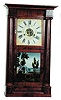 Silas B. Terry column clock, Ca 1836.