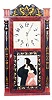 Atkins & Downs column and splat clock, ca 1831-1832.