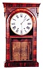 Ansonia Brass and Copper Co. time and strike shelf clock, ca 1869-1877.