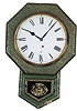 Ansonia Clock Co. "12 Inch Drop Octagon", ca 1901.