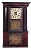 Clark, Gilbert & Co. column clock, ca 1841-1845.